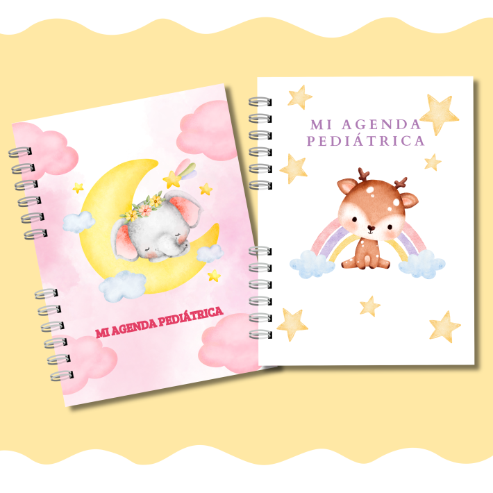 Archivo Digital Cuaderno Pediátrico Niña Animales